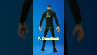 Top 10 Fortnite Skins That We All Forgot About