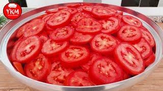 I Dont Buy Tomatoes in Winter AnymoreWith This Method I Keep It Fresh for YearsPasta PizzaFries