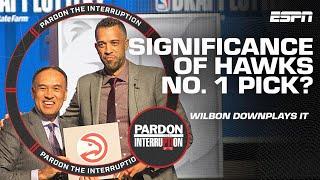 IRRELEVANT‼ Wilbon says Hawks NBA Draft Lottery luck comes down to scouting  PTI