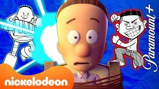Big Nate Fights His EVIL TWIN  Five Minute Episode  Nickelodeon Cartoon Universe