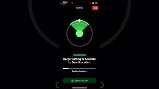 Using Satellite Connectivity on the iPhone 14 Pro in the UK to update Location on Find My
