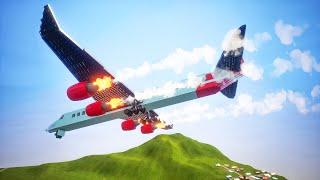 Lego Airplane Crashes #3  Brick Rigs