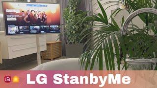 Der Fernseher für überall mit Akku - LG StanbyMe mit HomeKit