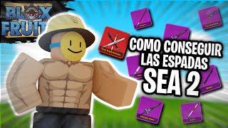 ️ Como Conseguir las ESPADAS del SEA 2 en Blox Fruits