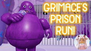 GRIMACE BARRYS PRISON RUN - Roblox Obby Gameplay Walkthrough No Death4K