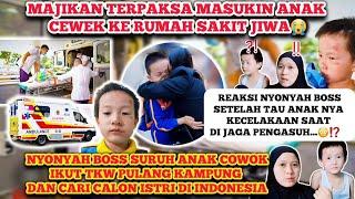 MASUK RUMAH SAKIT JIWA⁉️REAKSI NYONYAH BOSS SETELAH TAU ANAK NYA KECELAKAAN SAAT DI BAWA PENGASUH