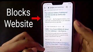 How To Block Websites On Google Chrome 2020  Block Website Google Chrome