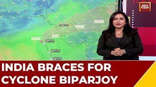 Cyclone Biparjoy Ground Zero Report  Red Alert In Saurashtra And Kutch
