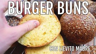 Panini per Hamburger con Lievito Madre  Guida Completa Burger Buns