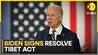 US Joe Biden signs into law bill enhancing U.S. support for Tibet  Latest News  WION