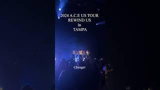 2024 A.C.E US TOUR REWIND US in TAMPA #changer #shorts
