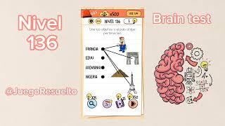 Nivel 136 Brain test juego resuelto