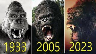 Evolution of King Kong in Movies w Facts 1933-2023