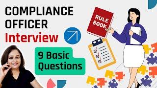 9 Compliance Officer Interview Questions- Basic & Important Compliance Analyst  Compliance Auditor