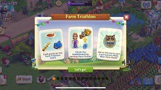 FarmVille 2 Country Escape ‍️‍️️Farm Triathlon Event