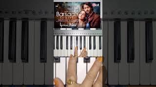 piano short of barsat aa gayi #shreyaghoshal #stebinben #shorts #youtubeshorts #pianocover #music