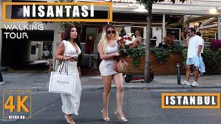 NISANTASI ISTANBUL TURKEY 2023 Walking Tour THE MOST LUXURIOUS NEIGHBOURHOOD