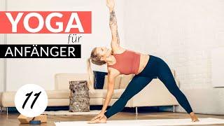 Yoga für Anfänger — Kurs  Dreieck — Utthita Trikonasana