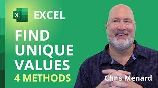 Find Unique Values in Microsoft Excel 4 Methods for Beginners