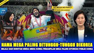 TRENDING LAGI DIKOREANama Mega Paling Ditunggu Media KoreaTak Sabar Lihat Spike Mega di Vleague lg