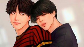 Jihope Jung Hoseok & Park Jimin fanart - all falls down