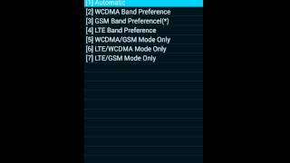 Service mode code Samsung android 4.4 Lte band