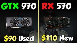 RX 570 vs GTX 970 The Best GPU Deal ?