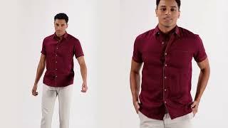 100% Pure Linen Shirts for Men Stitch Detail Edition  LinenTrail.com #linen #mensfashion