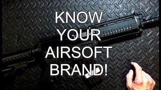 Know Your Airsoft Brand