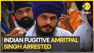 India Khalistani sympathiser Amritpal Singh arrested from Punjabs Moga to be taken to Assam