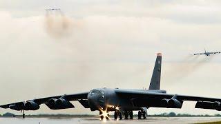 Symbol Of American Power B-52 Bombers Minimum Interval Takeoff