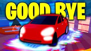 Saying Good Bye To Roblox Jailbreak... THE END