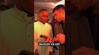 Bahodir Jalolov va UFC chempionlari Kamaru Usman va Israel Adesanya