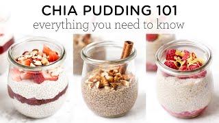 CHIA PUDDING 101 ‣‣ How to Make It Health Benefits & More