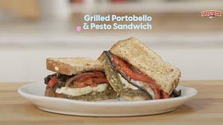 Grilled Portobello & Pesto Sandwich  Quick & Easy 5-Minute Meal  POPSUGAR Food