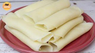 ২ মিনিটে পাটিসাপটা পিঠা  2 Minutes Patishapta Pitha  Bangladeshi Pitha Recipe  Easy Nasta Recipe