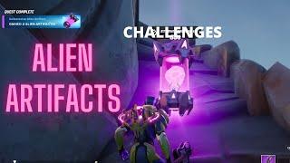 All Alien Kymera Artifacts locations  Fortnite Season 7 Week 1