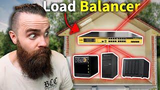 you need to learn Load Balancing RIGHT NOW and put one in your home network