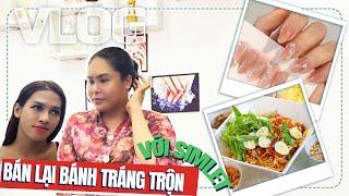 Diva cát thy chuẩn bị bán bánh tráng trộn lại…quá bất ngờ ….