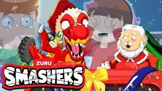 Regalo Destrozado – Especial de Navidad  SMASHERS En Español  Caricaturas para niños  Zuru