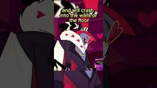 Why doesnt Valentino use his wings to fly in Hazbin Hotel?