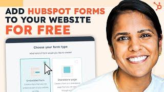 Add HubSpot Forms To Any Website For Free