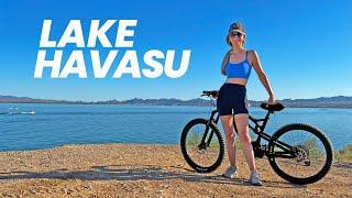 Saturday in June at Lake Havasu  Virtual Bike Ride of Shoreline Trail