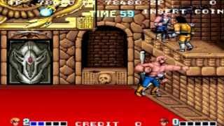 Double Dragon 1 arcade gameplay playthrough longplay