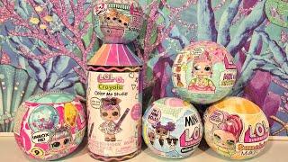 LOL Surprise Crayola  M&M Birthday Cake  Baby Bundle  Water Balloon  Mini LOL Winter Family  2