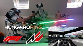 A lap of the Hungaroring with the RSS Hybris 23 in my 2 DOF motion simulator