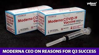 COVID vaccine manufacturer Moderna’s CEO discusses the company’s Q3 earnings