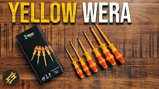 STAND OUT FROM THE CROWD Wera Yellow Kraftform VDE Screwdriver Set