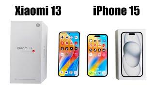 iPhone 15 vs Xiaomi 13 SPEED TEST