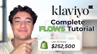 Klaviyo Flows Tutorial for Shopify 2024 8 Email Marketing Flows You NEED Live